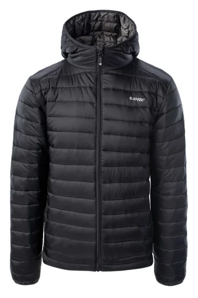 Pánská černá bunda s kapucí a reflexními prvky B2B Professional Sports