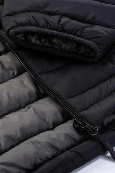 Pánská černá bunda s kapucí a reflexními prvky B2B Professional Sports