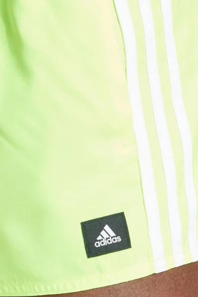 Plavecké šortky Adidas se třemi pruhy - Zelené