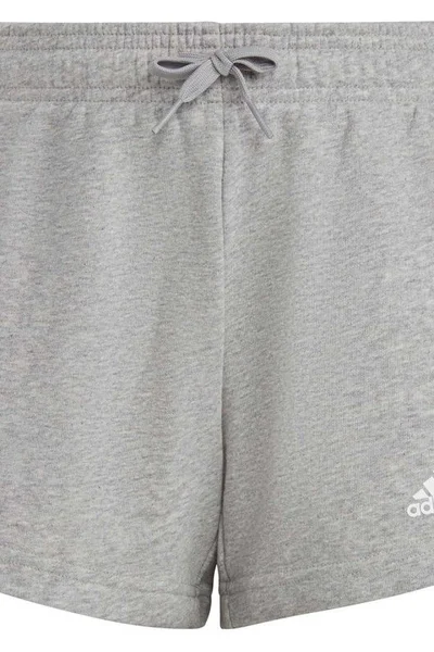 Šortky adidas Essentials pro děti s třemi proužky šedé