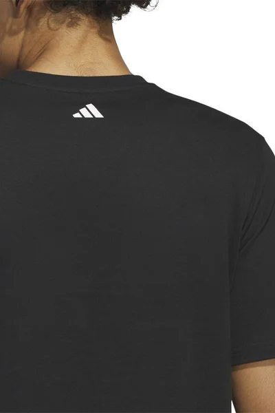 Adidas pánské basketbalové tričko Lil' Stripe Graphic Tee