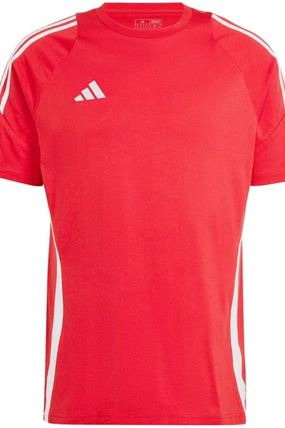 Adidas Tiro Sweat M Pánské červené tričko s krátkým rukávem