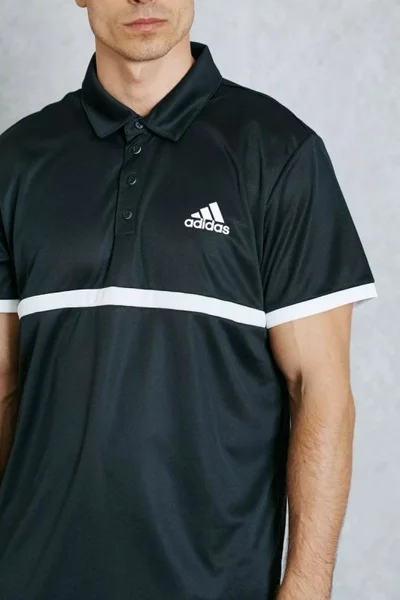 Adidas Climalite Court Polo tričko černé