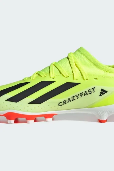 Juniorské fotbalové boty adidas X Crazyfast žluté