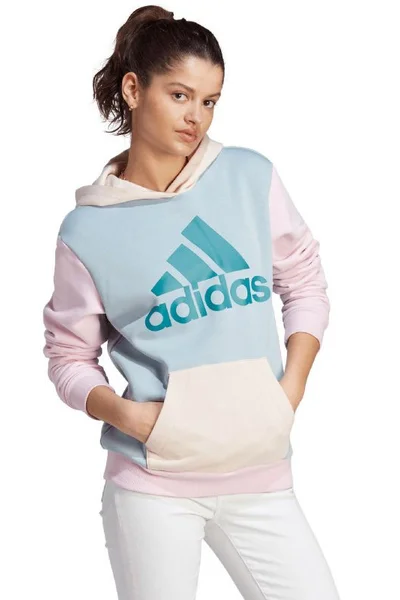 Adidas Dámská Mikina Boyfriend Fleece s Logem