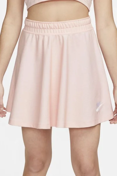 Letní dámská světle růžová sukně Air Pink od Nike