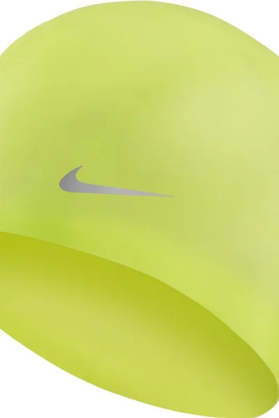 Plavecká čepice NIKE Junior Lime silikonová