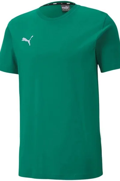 Pánské zelené tričko Puma teamGOAL Casuals s krátkým rukávem