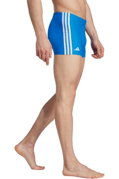 Plavky adidas s třemi pruhy - Modré