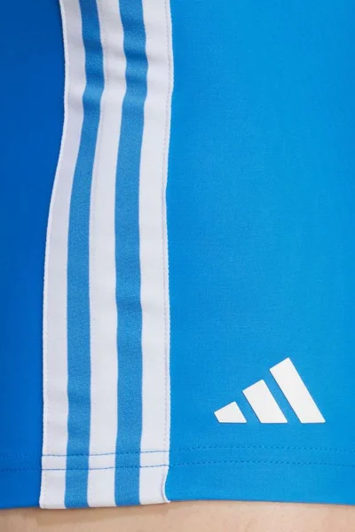 Plavky adidas s třemi pruhy - Modré