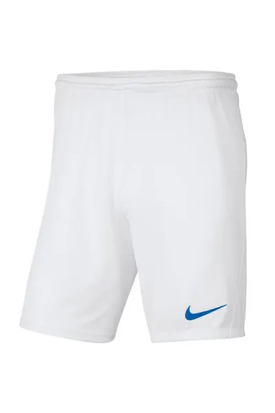 Bílé dětské šortky Nike Y Park III Jr BV6865 104
