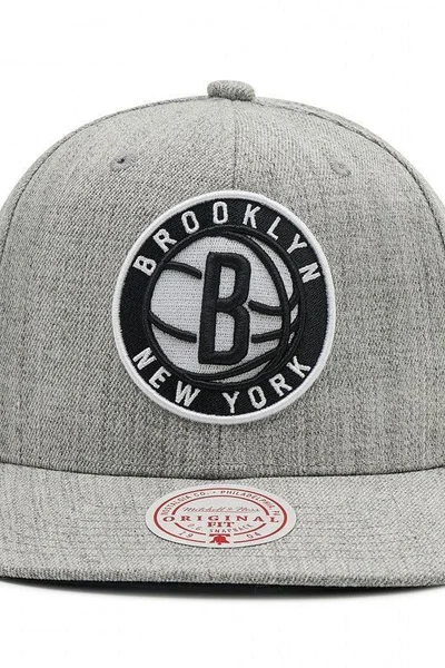 Mitchell & Ness červená snapback kšiltovka Brooklyn Nets