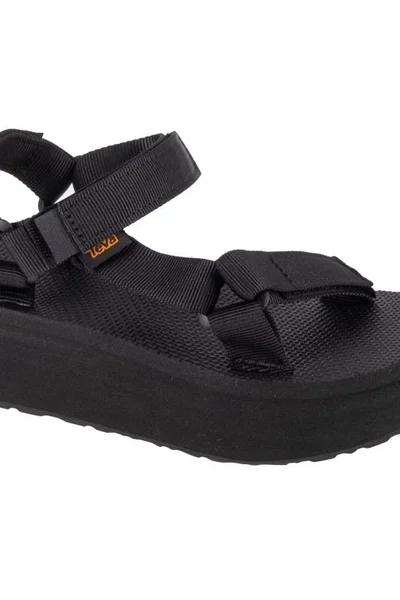 Teva Flatform Universal dámské černé sandály s pásky