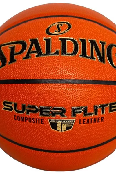 Spalding Basketbal míč Super Flite - kompozitní kůže - oranžový