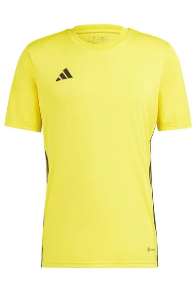 Pánské fotbalové tričko žluté Adidas - Aeroready