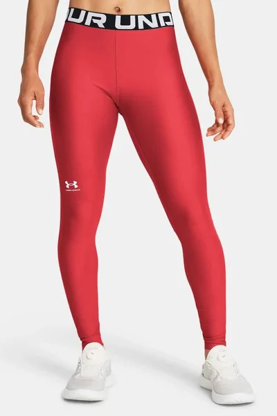 Under Armour Dámské Červené Legíny