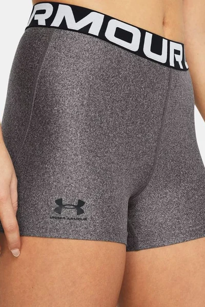 Under Armour Dámské Šedé Krátké Legíny na Trénink