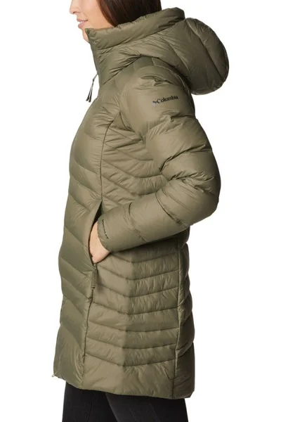 Zelená dámská bunda Columbia Autumn Park Down Mid Jacket W 1930223397