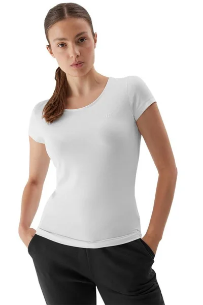 Sportovní dámské tričko 4F s krátkým rukávem