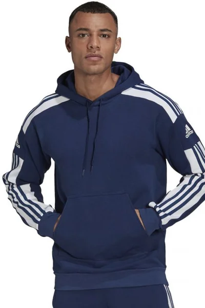 Tmavě modrá pánská mikina Adidas Squadra 21 Sweat Hoody