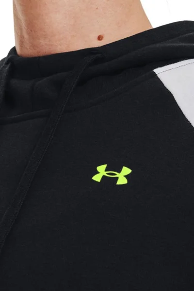 Černo-bílá dámská mikina Under Armour Rival Fleece CB Hoodie W 1365861 002