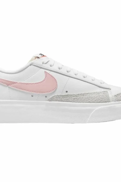 NIKE Dámské Nízké Platformové Boty Blazer Bílá