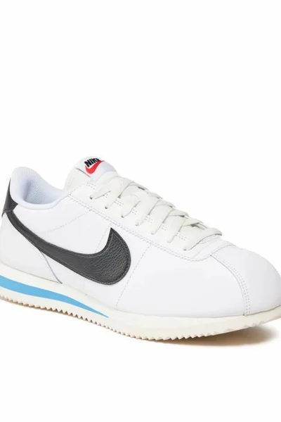 Boty Nike Cortez M - Pánské klasické bílé sportovní boty