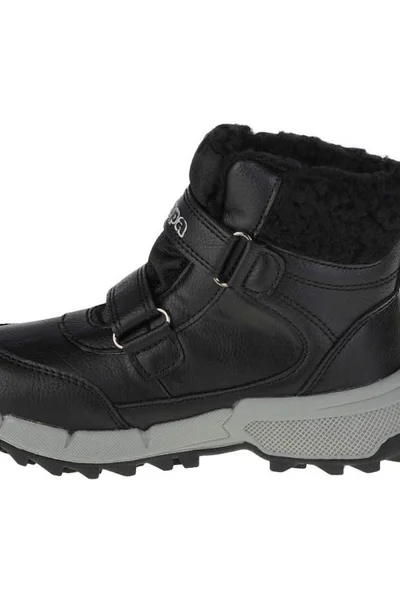 Černé dětské zimní boty Kappa Tapiwa Tex K Jr 260906K-1116