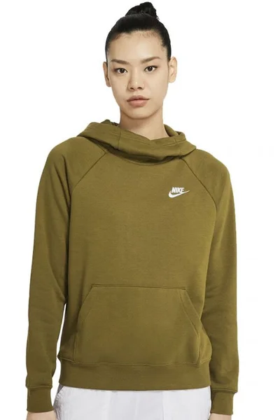 Zelená dámská mikina Nike Essentials Fnl Po Flc W BV4116 368