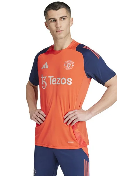 Adidas Man Utd pánský tréninkový dres - oranžový