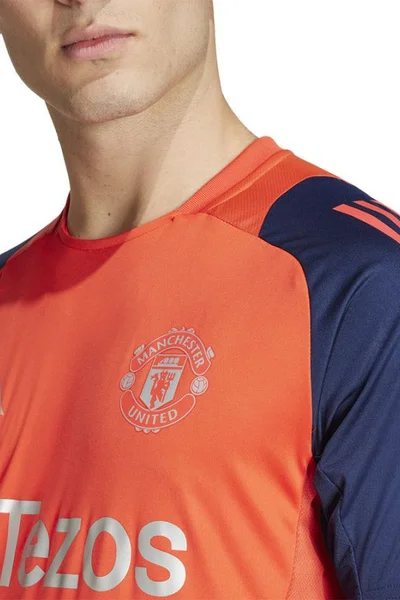 Adidas Man Utd pánský tréninkový dres - oranžový