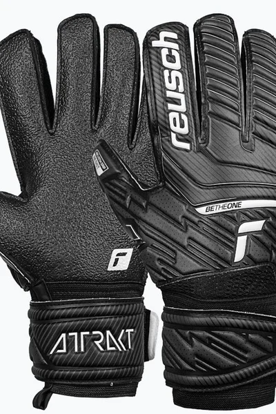 Reusch Attrakt Resist Finger Support juniorské brankářské rukavice