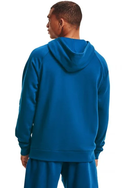 Modrá pánská mikina Under Armour Rival Fleece Hoodie M 1357092 432