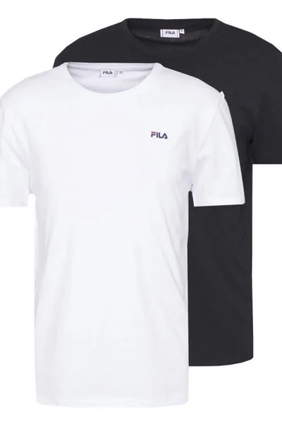 Fila Brod Tee Pánská Funkční Trička 2-Pack - Bílá Černá