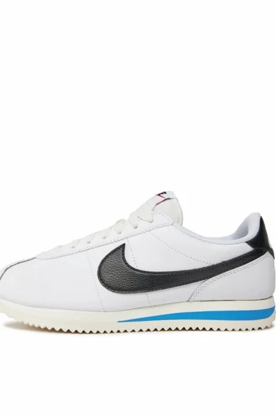 Nike Dámské Kožené Běžecké Boty Cortez Bílé