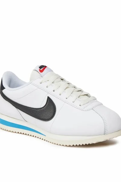 Nike Dámské Kožené Běžecké Boty Cortez Bílé