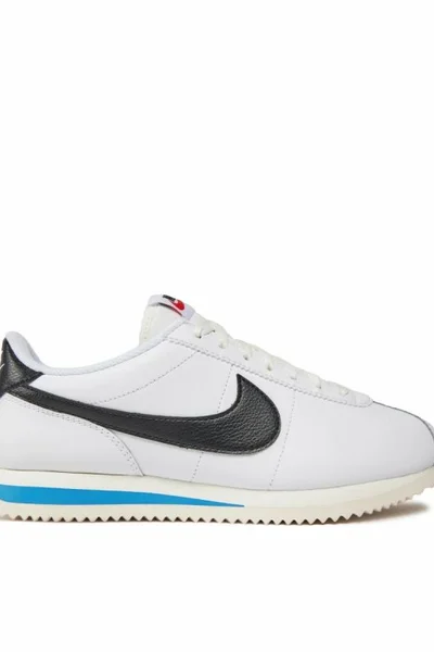 Nike Dámské Kožené Běžecké Boty Cortez Bílé