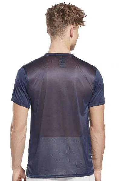 Pánské tričko se zády ze síťoviny Reebok Workout Ready Short Sleeve Tech Tee M GJ0872