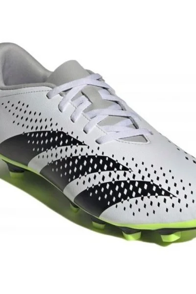 Kopačky adidas Predator pro trávu - pánské - bílo-černé