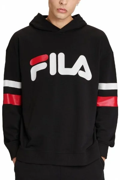 Fila Dětská Oversized Černá Mikina Luohe