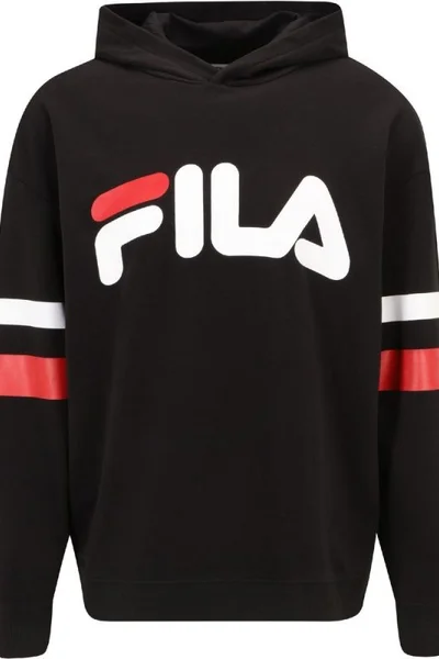 Fila Dětská Oversized Černá Mikina Luohe