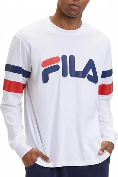 Fila Luohe Oversized Pánská Mikina Bílá