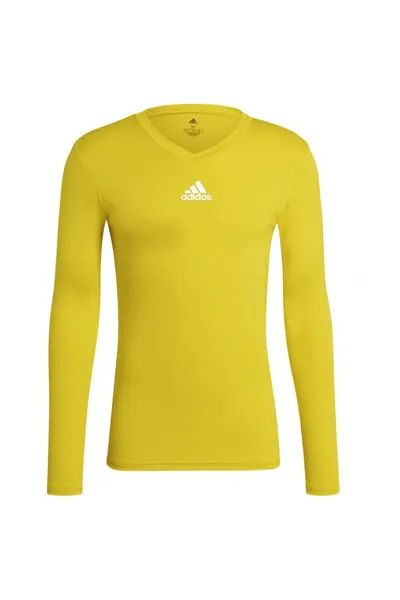 Pánské žluté fotbalové tričko Adidas Team Base Tee M GN7506