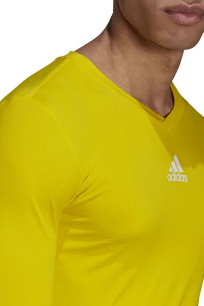 Pánské žluté fotbalové tričko Adidas Team Base Tee M GN7506