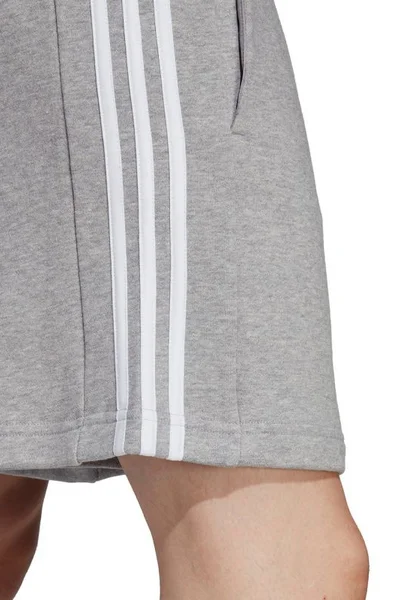 Pánské šortky adidas Essentials French Terry 3-Stripes šedé