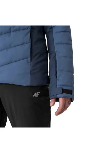 Světle modrá pánská lyžařská bunda 4F M H4Z21 KUMN007 34S