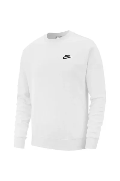 Bílá pánská mikina Nike Sportswear Club M BV2662-100