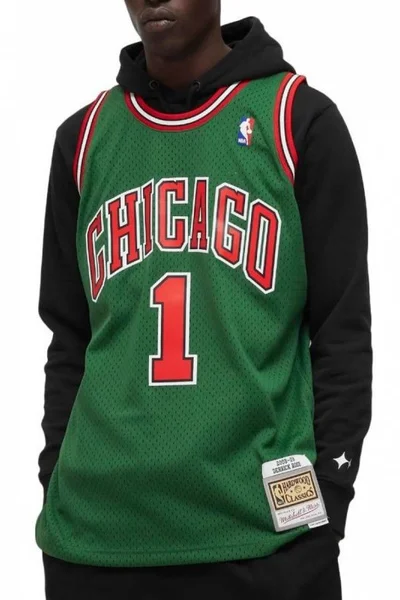 Mitchell & Ness pánské tričko NBA Chicago Bulls Derrick Rose