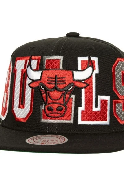 Snapback kšiltovka Mitchell & Ness Chicago Bulls černo-červená