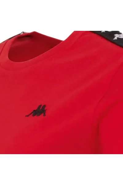 Červené dámské tričko Kappa Jara W 310020 19-1763